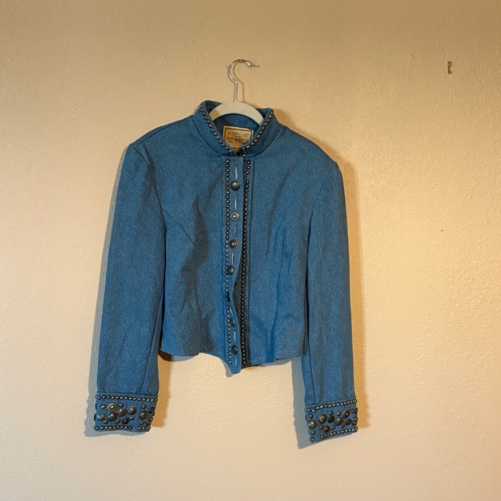 Double D Ranch Embellished Blue Jean Jacket